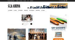 Desktop Screenshot of laarena.com.ar